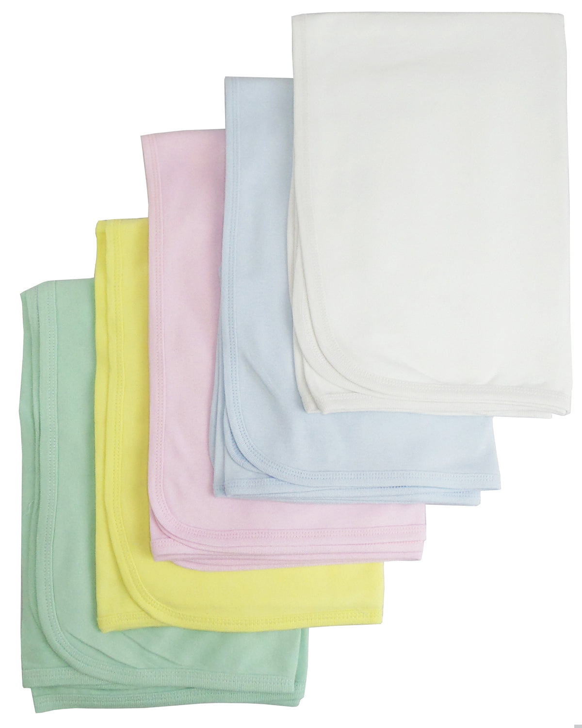 Bambini Cotton Flannel Receiving Blanket – Soft & Cozy Baby Essentials (30x40")